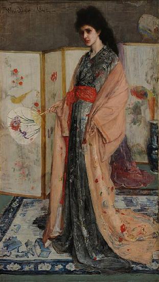James Abbot McNeill Whistler The Princess from the Land of Porcelain France oil painting art